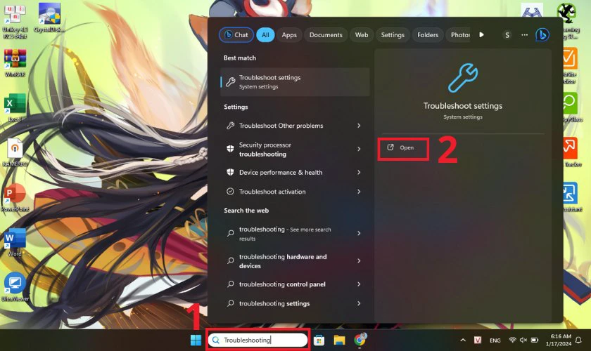 D&ugrave;ng Windows Troubleshooter để sửa lỗi camera laptop, m&aacute;y t&iacute;nh