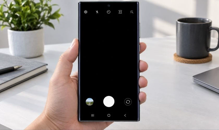 Lỗi camera Samsung bị đen