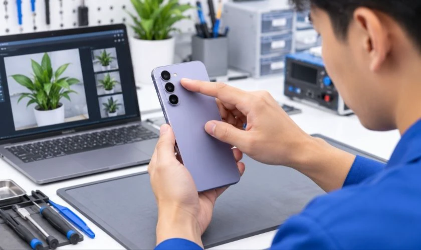 Khi nào lỗi camera Samsung bị đen cần mang máy đi kiểm tra