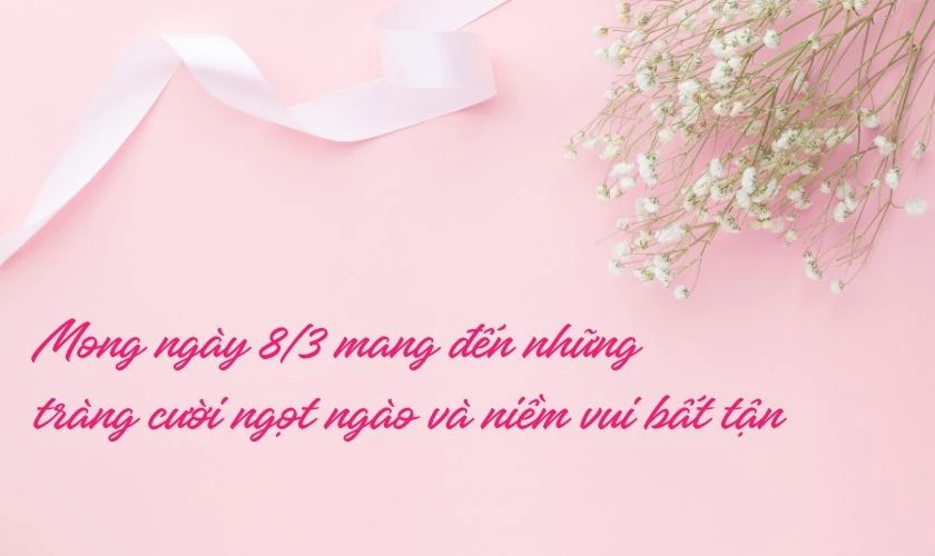 Lời chúc 8/3 hài hước nhất
