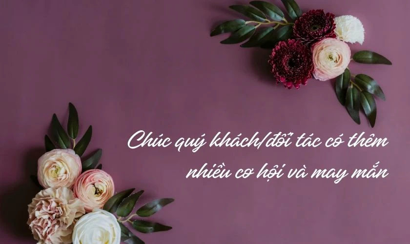 Lời chúc 8/3 tặng khách hàng, đối tác