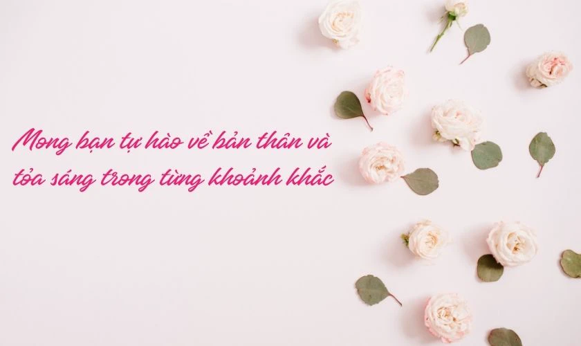 Hình ảnh lời chúc 8/3 đẹp, dịu dàng