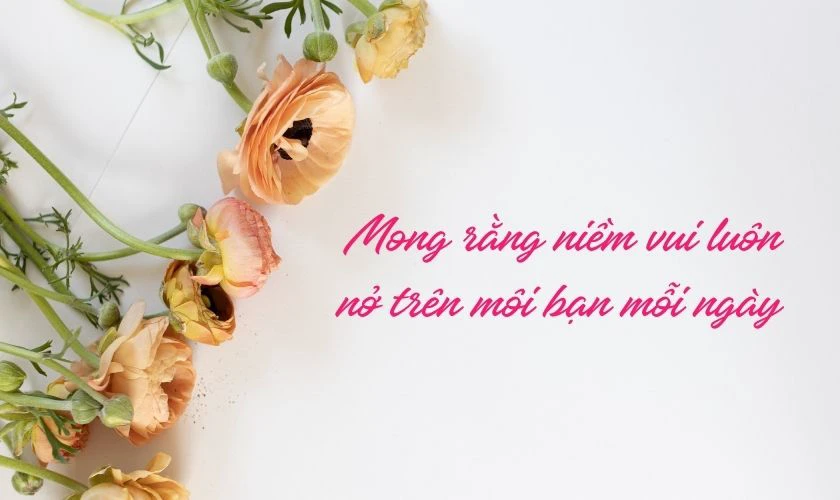 Hình ảnh câu chúc mừng 8/3 đẹp, tinh tế