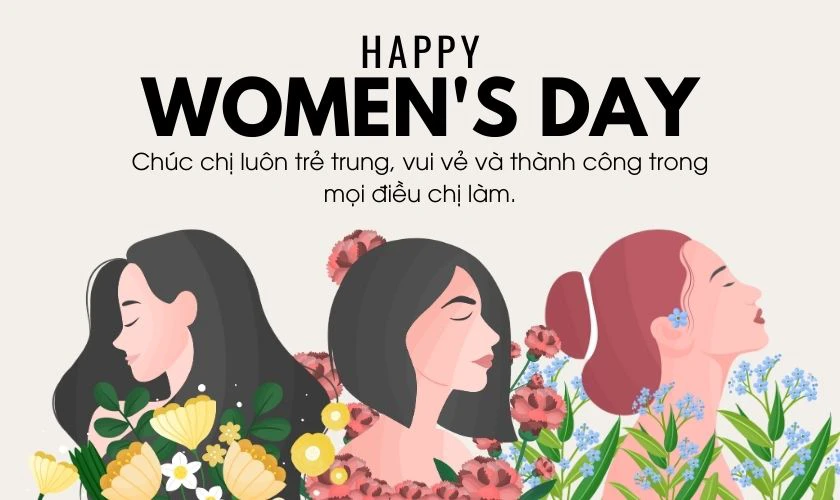 Ảnh lời chúc ngày Quốc tế Phụ nữ cho chị chồng