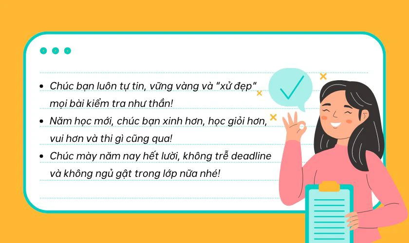 Lời ch&uacute;c khai giảng năm học mới 2025 - 2026 cho bạn b&egrave;