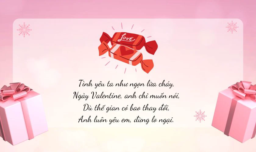 Lời mừng Lễ Tình Nhân bằng thơ độc đáo