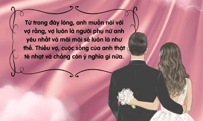 Lời chúc Valentine ngọt ngào cho vợ