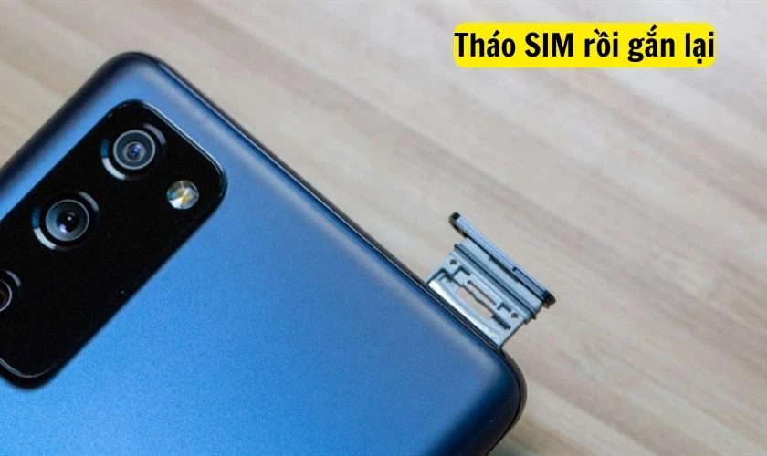 Lỗi điện thoại Samsung kh&ocirc;ng nhận SIM