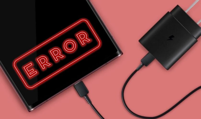 Lỗi điện thoại Samsung kh&ocirc;ng sạc được