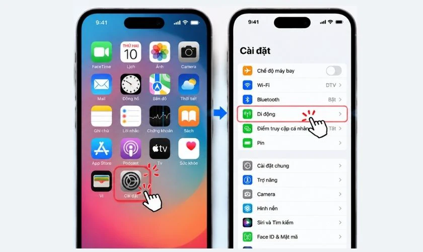 eSIM không gọi hoặc nhận cuộc gọi được