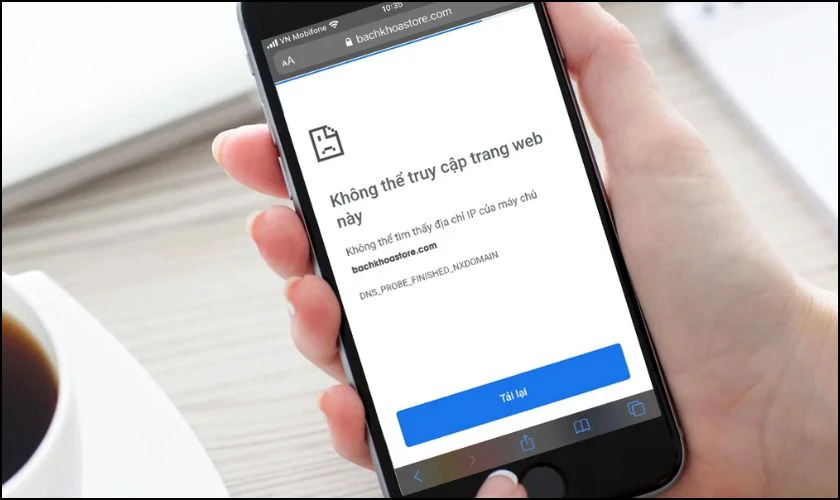 Reset lại c&aacute;c trang web bị lỗi