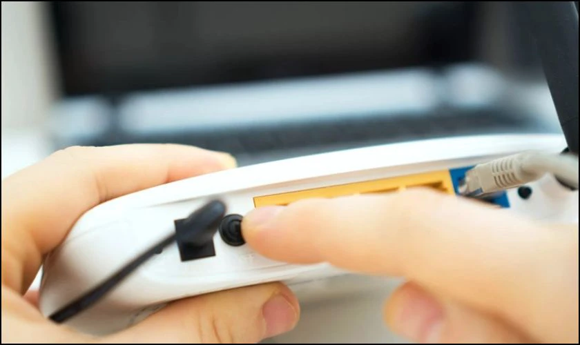 Khắc phục lỗi Google Chrome kh&ocirc;ng v&agrave;o được Web Reset lại Modem mạng tr&ecirc;n điện thoại