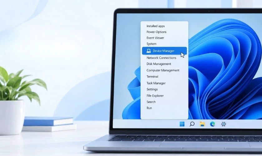 Cập nhật driver màn hình trong Device Manager
