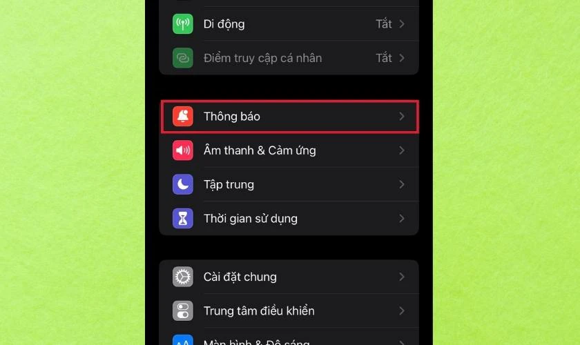 Kiểm tra c&agrave;i đặt th&ocirc;ng b&aacute;o nếu kh&ocirc;ng nhận được thư đến trong Gmail tr&ecirc;n iPhone