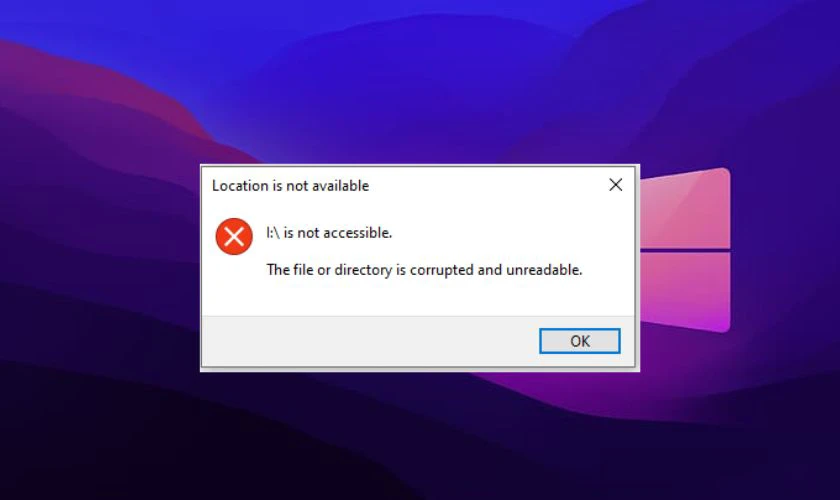 Lỗi Location is not available là gì?