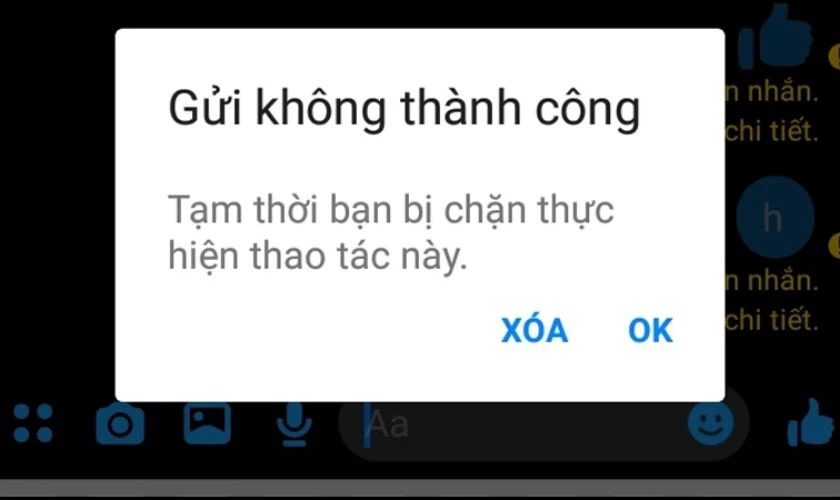 Lỗi Messenger thường gặp l&agrave; g&igrave;