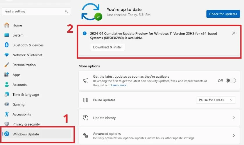 C&agrave;i lại hệ điều h&agrave;nh Windows cho m&aacute;y khi lỗi RAM