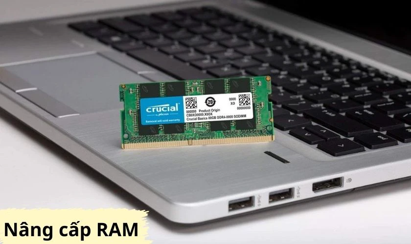 Thay thế/n&acirc;ng cấp RAM laptop khi bị lỗi