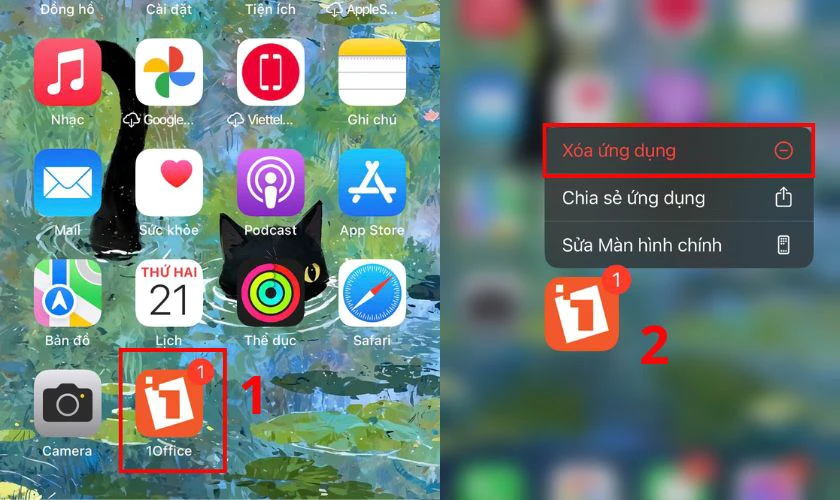 Gỡ bớt c&aacute;c ứng dụng kh&ocirc;ng hoặc &iacute;t d&ugrave;ng tr&ecirc;n điện thoại
