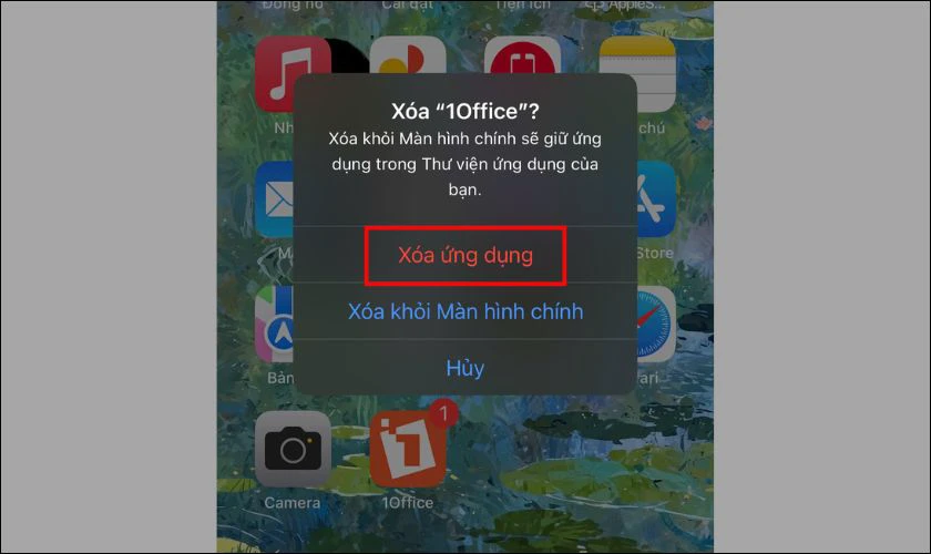 C&aacute;ch khắc phục lỗi sạc pin iPhone phụ kiện kh&ocirc;ng hỗ trợ: X&oacute;a ứng dụng xung đột