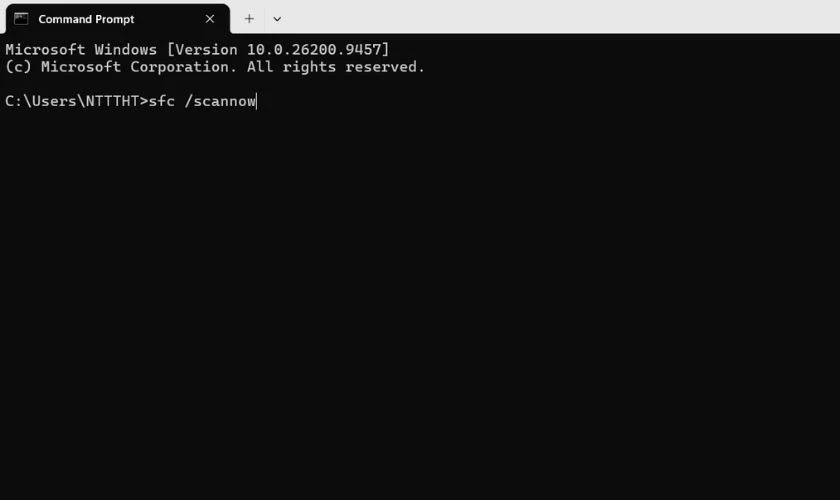 Kiểm tra và sửa lỗi file hệ thống Windows