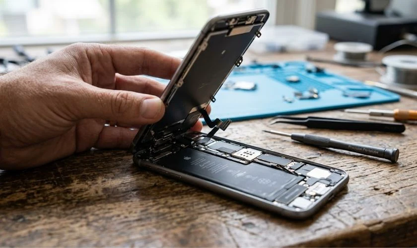 Lỏng cáp màn hình điện thoại là gì? Dấu hiệu nhận biết