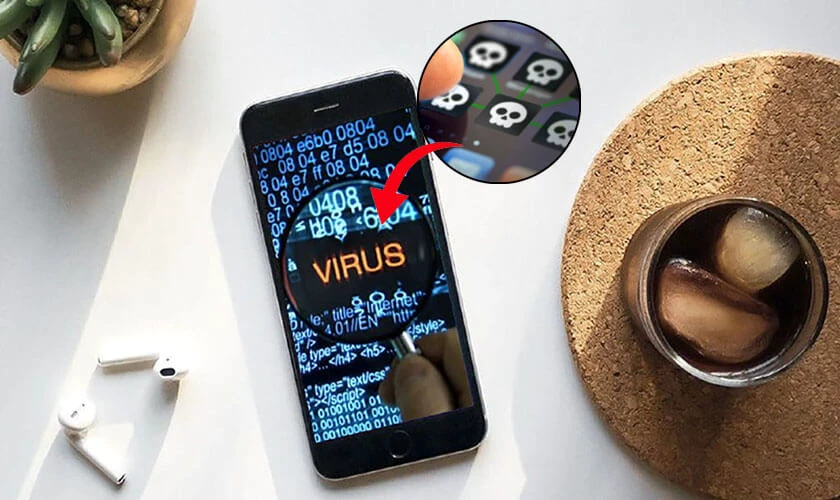 C&aacute;ch thức x&acirc;m nhập của m&atilde; độc iPhone - GoldPickaxe