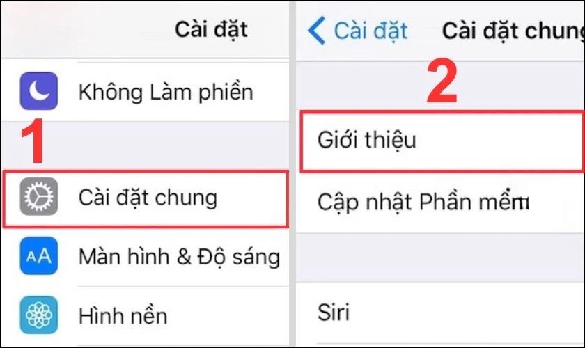 Cách xem mã iPhone trực tiếp bằng điện thoại