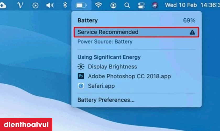 Kiểm tra pin MacBook cũ