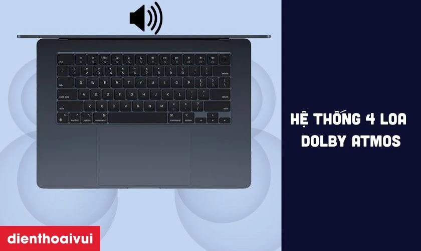 Webcam 1080p v&agrave; hệ thống 4 loa Dolby Atmos