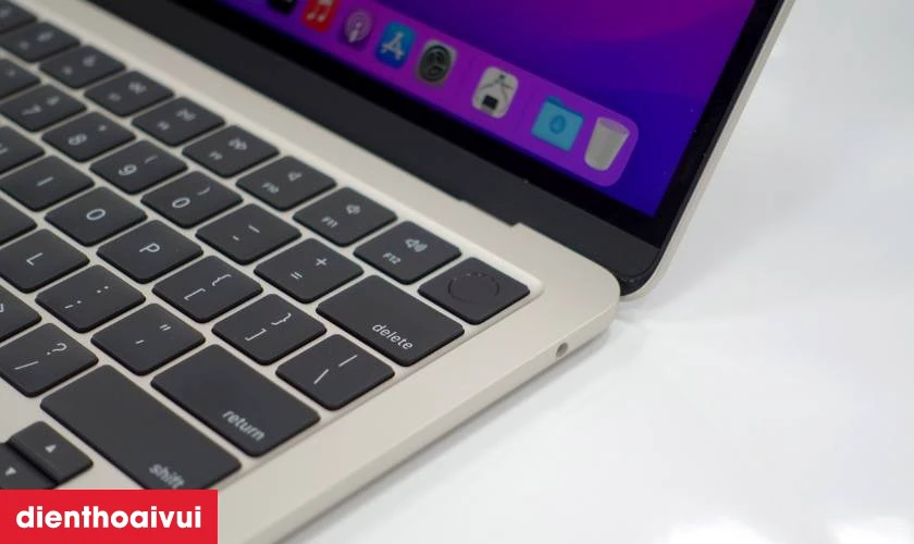 Bảo mật tối ưu với Touch ID tiện