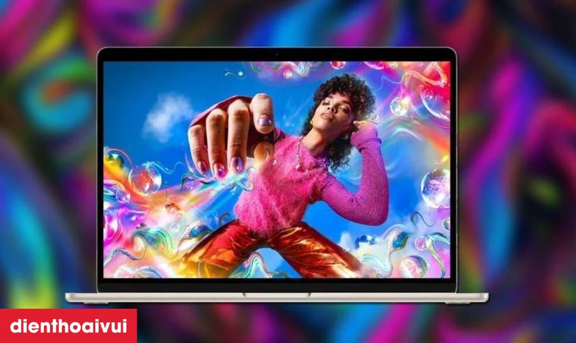 M&agrave;n h&igrave;nh retina tr&ecirc;n macbook cũ
