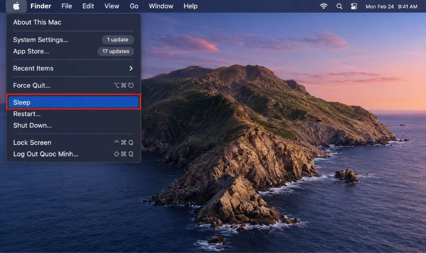 Cách kiểm tra MacBook hao pin khi sleep