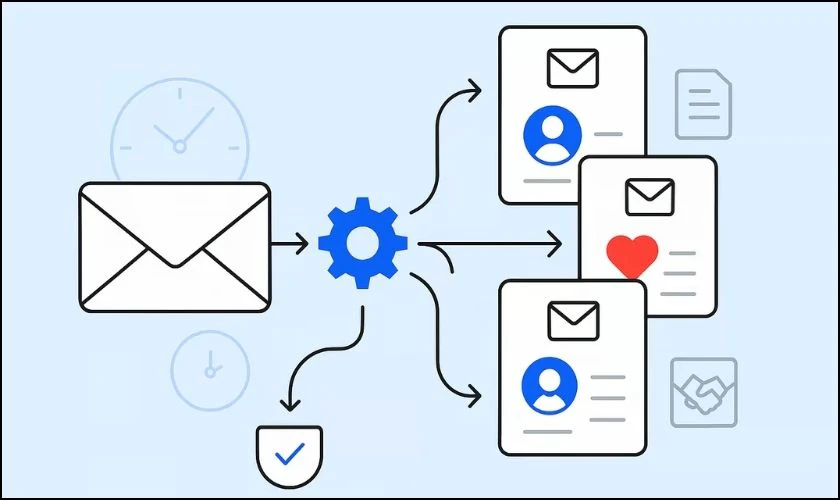 Ưu điểm của Mail Merge trong Google Docs l&agrave; g&igrave;