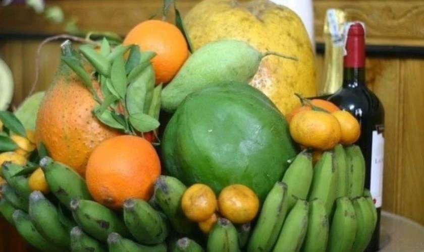 Cách bày mâm cỗ Trung thu miền Trung