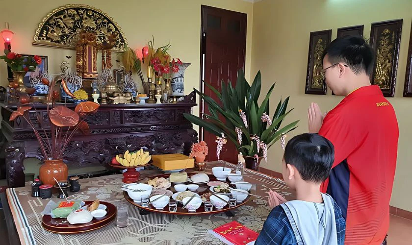 Cách bày mâm cúng Giỗ Tổ Hùng Vương chuẩn tại nhà