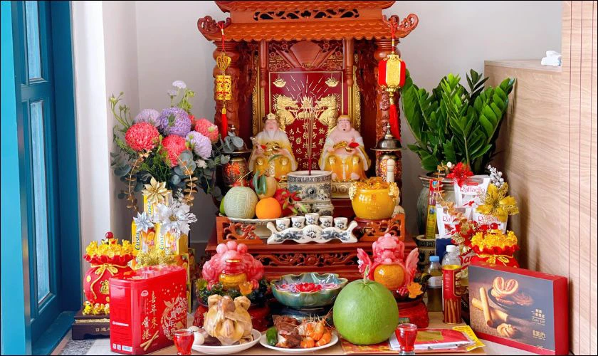 Cúng Thần Tài ngày Tết thu hút tài lộc