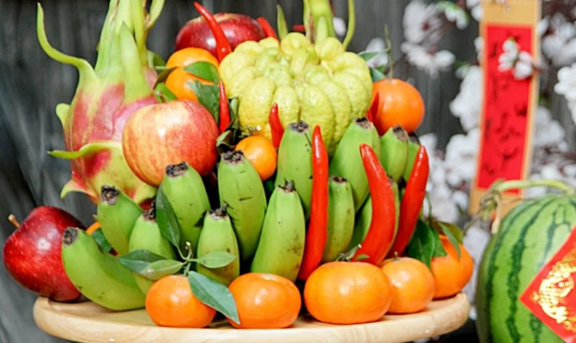 Hình ảnh mâm ngũ quả miền Bắc đẹp nhất 2026