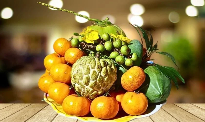 Cách bày mâm ngũ quả Trung thu miền Nam