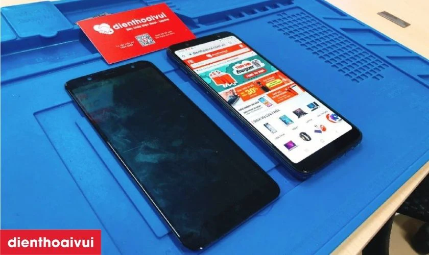 C&aacute;ch nhận biết c&aacute;c loại thay m&agrave;n h&igrave;nh Samsung J4 Core