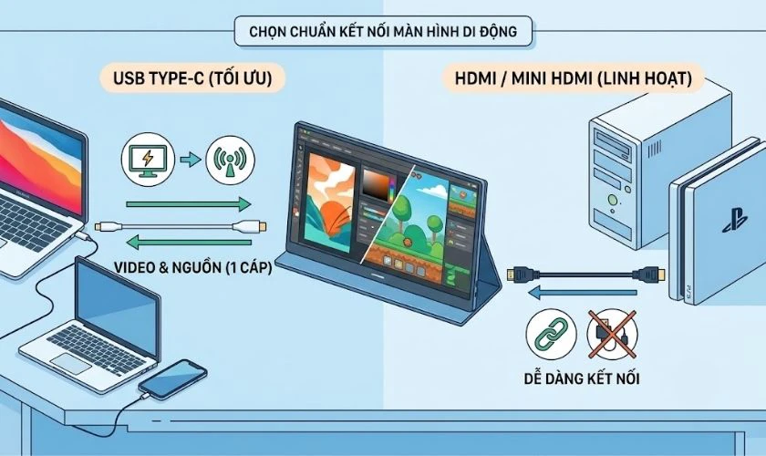 Chọn theo chuẩn kết nối