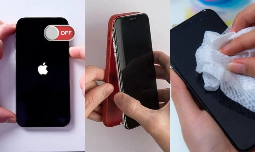 Cách khắc phục màn hình điện thoại bị ẩm hiệu quả
