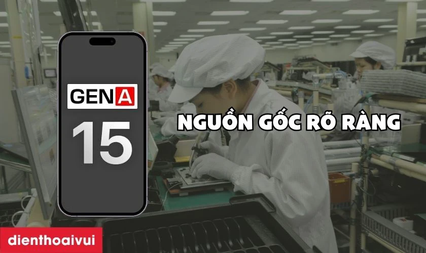 Nguồn gốc xuất xứ của m&agrave;n h&igrave;nh GENA