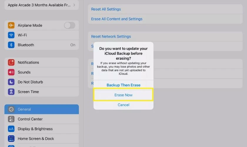 Cách khắc phục lỗi màn hình iPad Air bị nhòe màu