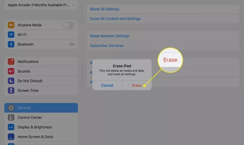 Cách khắc phục lỗi màn hình iPad