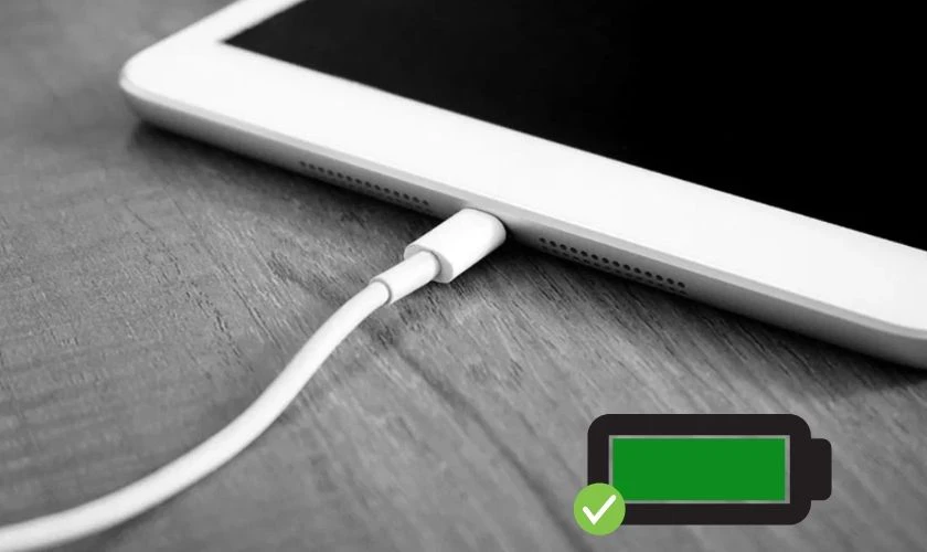 Sạc pin đầy đủ cho iPad