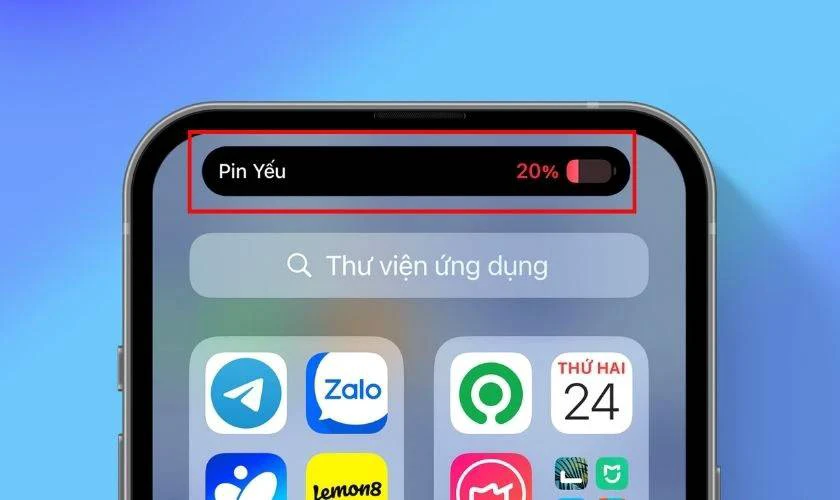 Pin yếu dẫn đến màn hình iPhone 16 Pro Max bị tối
