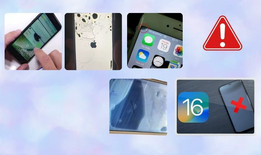 Nguy&ecirc;n nh&acirc;n m&agrave;n h&igrave;nh iPhone c&oacute; chấm đen