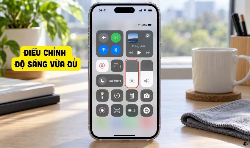 Lưu ý để duy trì độ sáng màn hình iPhone ổn định