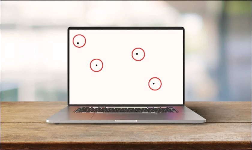 Lỗi màn hình MacBook bị chấm đen là gì?